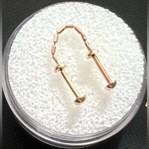 ONLY A FEW MADE Pupil Hall So industrius lynx with “Cleo” style chain NEVER WORN